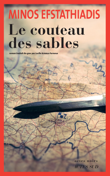 Knjiga Le Couteau de sable Efstathiadis