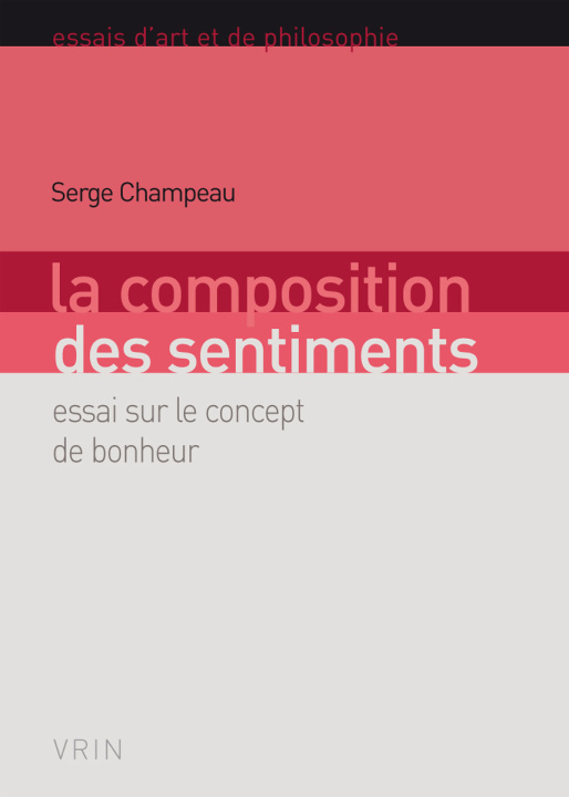 Knjiga La composition des sentiments Serge Champeau