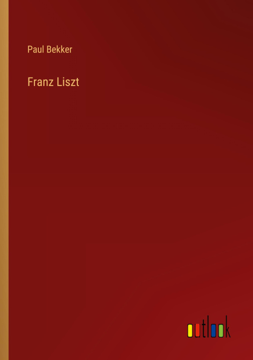 Книга Franz Liszt 