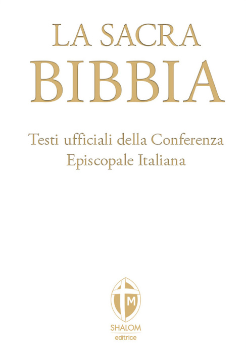 Kniha Sacra Bibbia. Ediz. tascabile ecopelle bianca 
