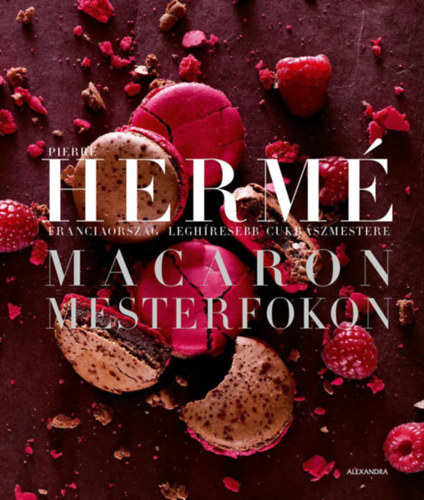 Kniha Macaron mesterfokon Pierre Hermé