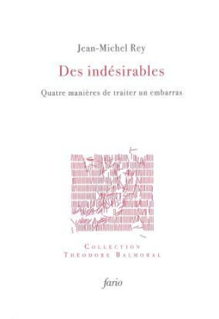 Knjiga Des indésirables Jean-Michel Rey