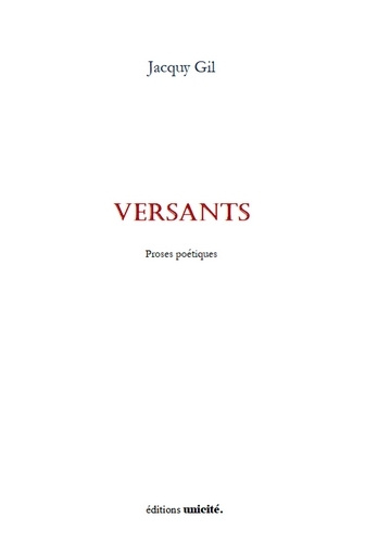 Knjiga Versants Gil