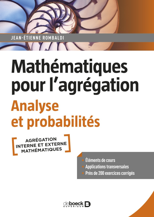 Kniha Mathématiques pour l’agrégation. Analyse et probabilités Rombaldi