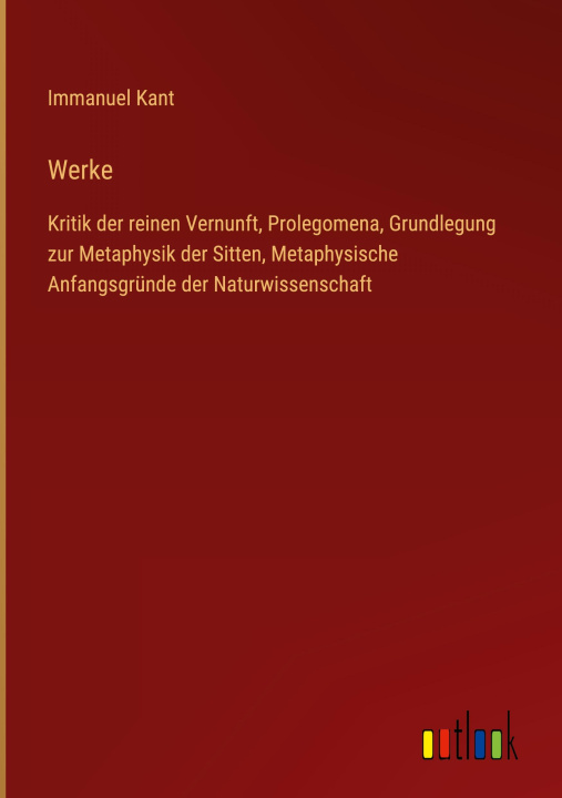 Knjiga Werke Immanuel Kant