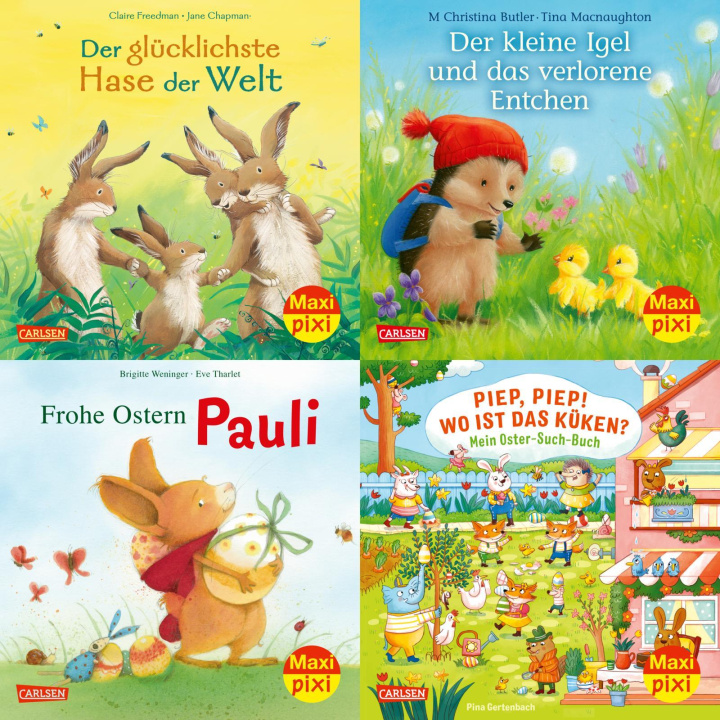 Carte Maxi-Pixi-4er-Set 102: Endlich Frühling! (4x1 Exemplar) 