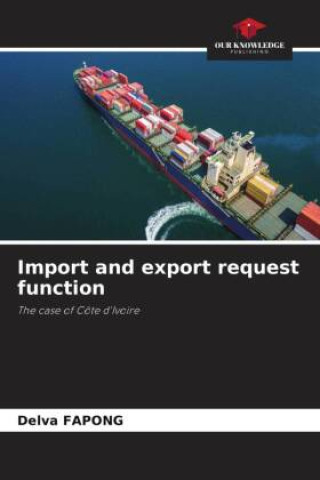 Knjiga Import and export request function Delva Fapong