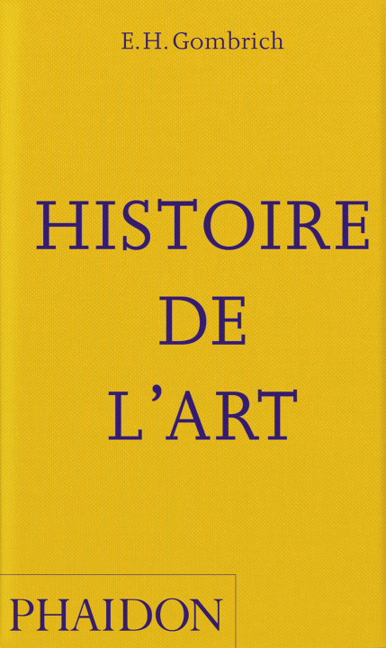 Kniha Histoire de l'art Gombrich