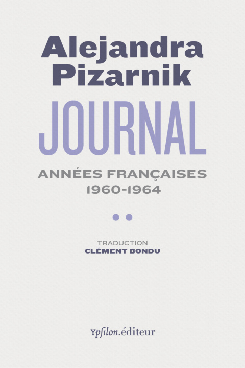 Kniha Journal II Alejandra Pizarnik