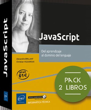 Kniha JAVASCRIPT PACK 2 LIBROS DEL APRENDIZAJE AL DOMINIO DEL LEN ALEXANDRE BRILLANT