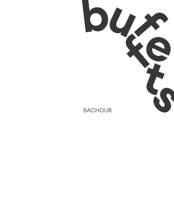 Książka BACHOUR BUFFETS 100% BACHOUR 