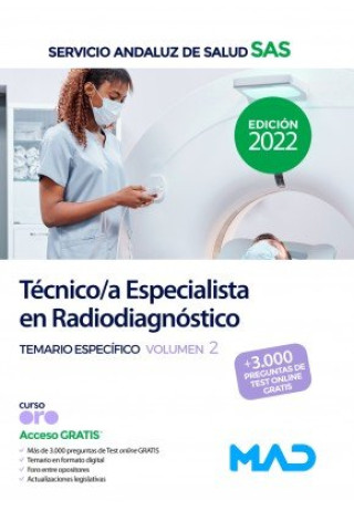 Kniha TECNICO/A ESPECIALISTA RADIODIAGNOSTICO SERVICIO ANDA GIL RAMOS