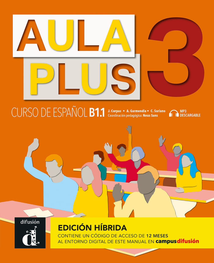 Книга Aula Plus 3 Ed. Hibrida L. del alumno 