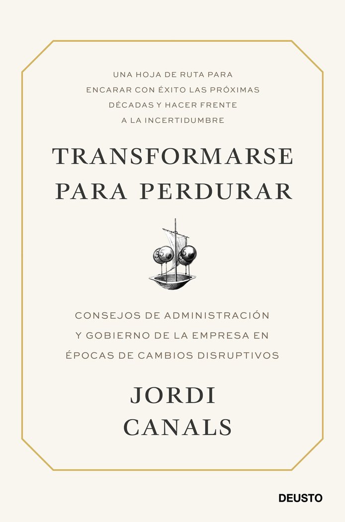 Книга TRANSFORMARSE PARA PERDURAR JORDI CANALS