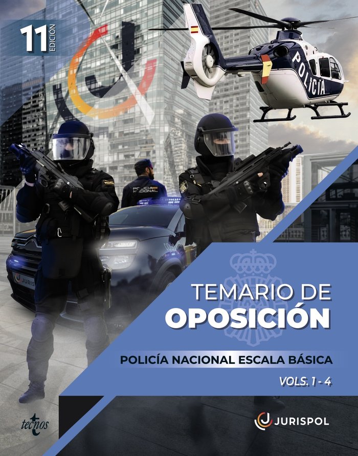 Kniha PACK TEMARIO OPOSICION ESCALA BASICA POLICIA NACIONAL JURISPOL