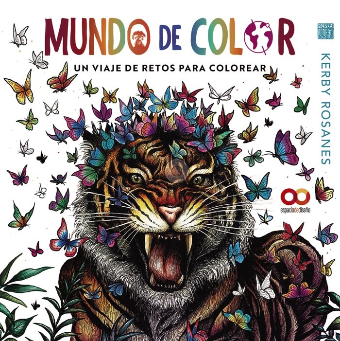 Kniha Mundo de color ROSANES