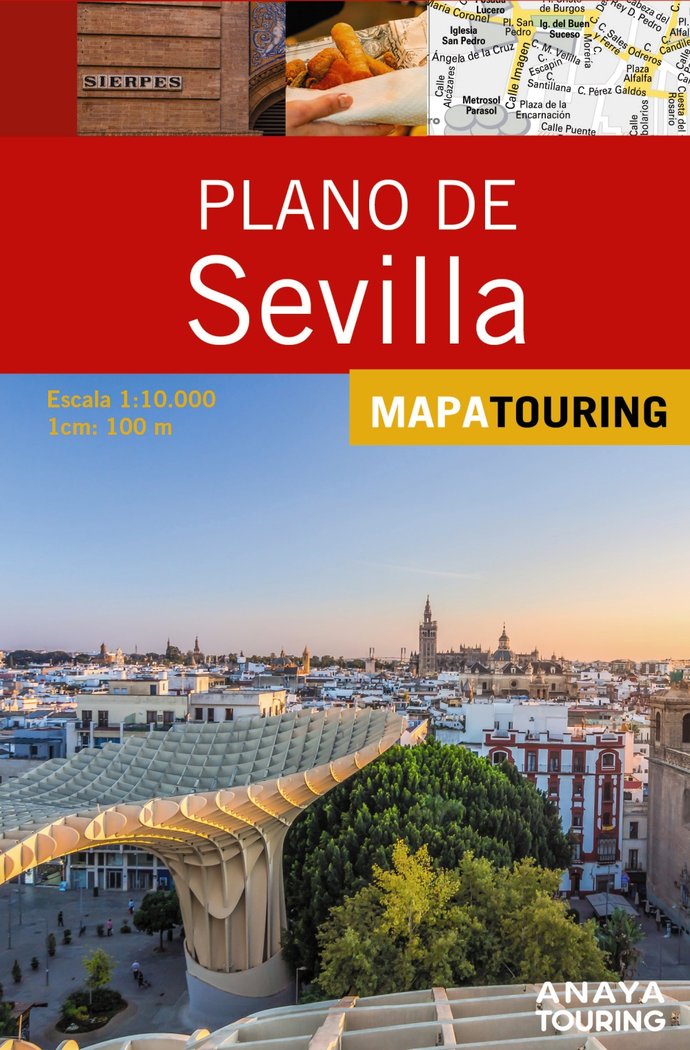 Könyv Plano de Sevilla ANAYA TOURING