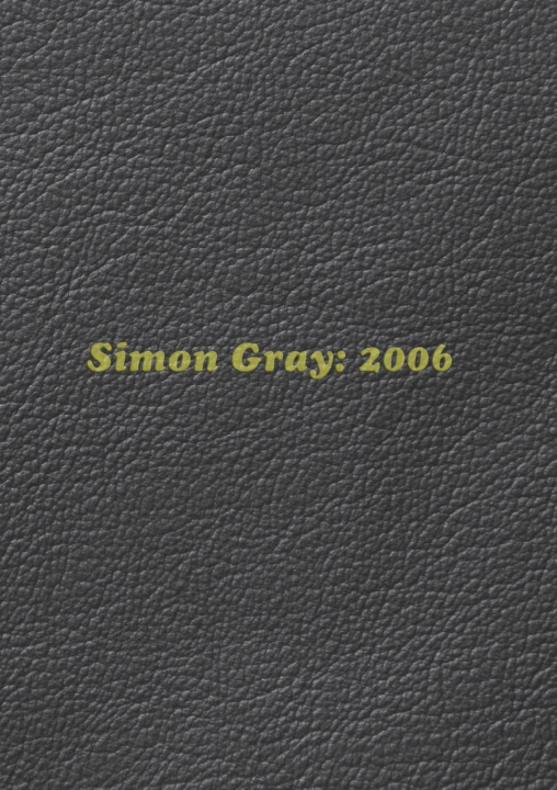 Book Simon Gray Simon Gray