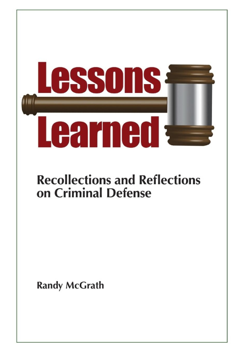 Kniha Lessons Learned Randy McGrath