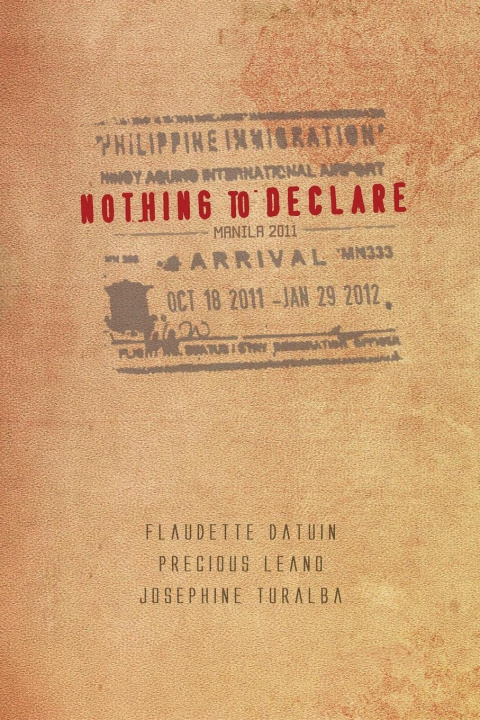 Knjiga Nothing to Declare Precious Leano