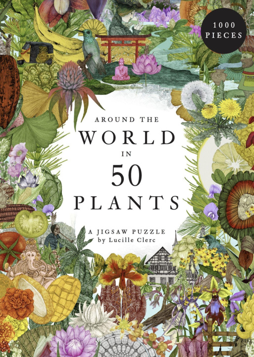 Hra/Hračka Around the World in 50 Plants Lucille Clerc