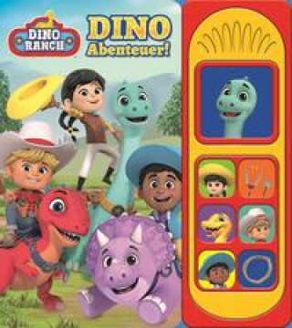 Книга Dino Ranch - Dino-Abenteuer! - Soundbuch - Pappbilderbuch mit 7 dinotastischen Geräuschen 