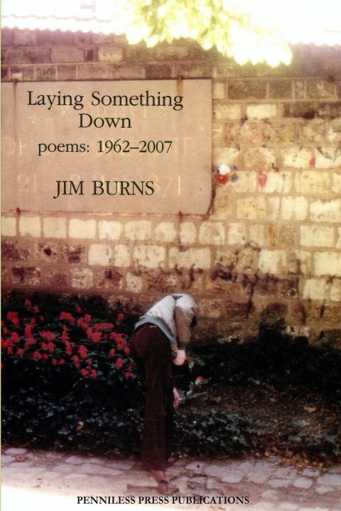 Book LAYING SOMETHING DOWN Jim Burns
