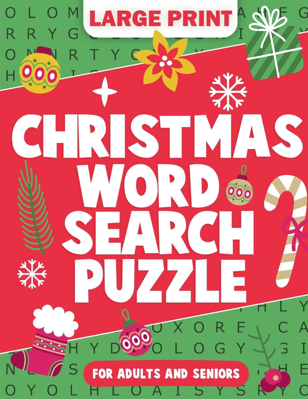 Kniha Christmas Facts Word Search Puzzle For Seniors 