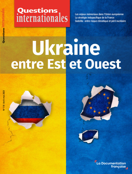 Carte L'Ukraine entre Est et Ouest La documentation française