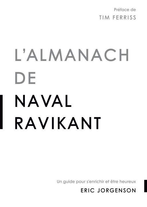 Carte L'almanach de Naval Ravikant Jorgenson