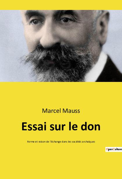 Kniha Essai sur le don 