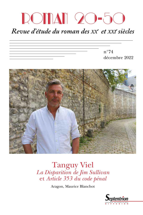 Книга Tanguy Viel : La Disparition de Jim Sullivan et Article 353 du Code Pénal Demanze