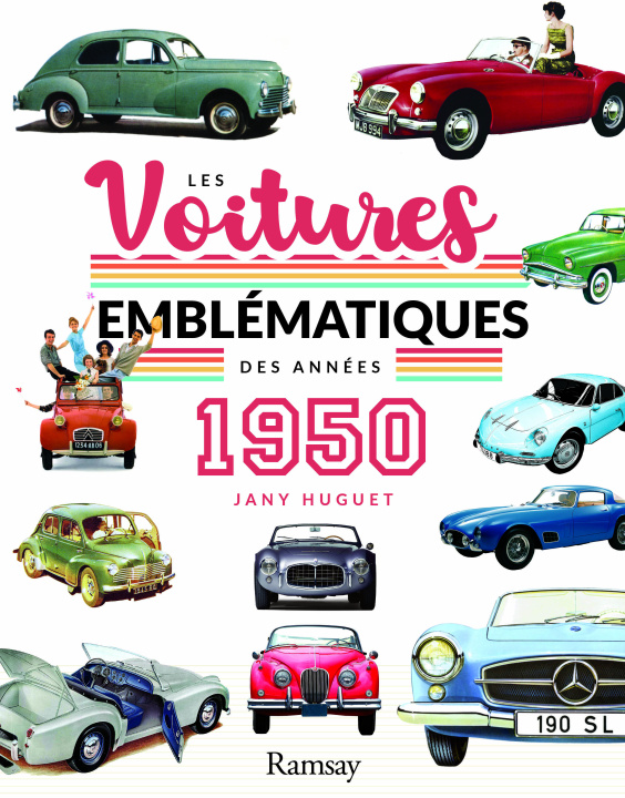 Kniha Les voitures des années 50 Huguet