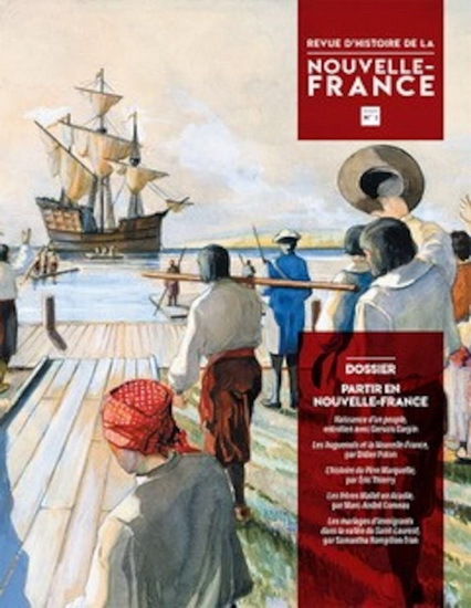 Carte REVUE D'HISTOIRE DE LA NOUVELLE-FRANCE 01 