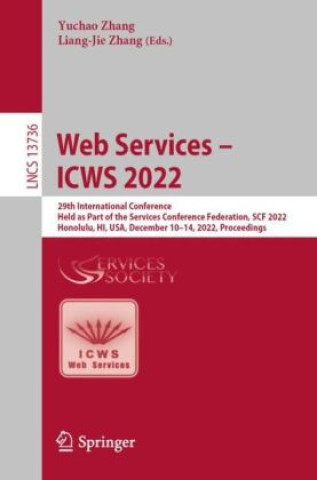 Kniha Web Services - ICWS 2022 Yuchao Zhang
