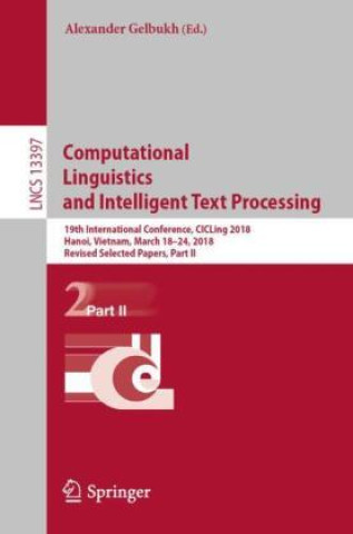 Buch Computational Linguistics and Intelligent Text Processing Alexander Gelbukh