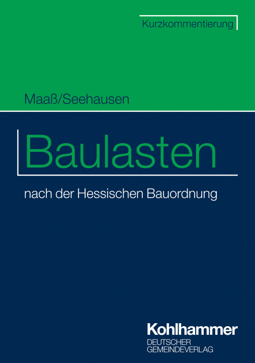 Libro Baulasten Karl-Reinhard Seehausen