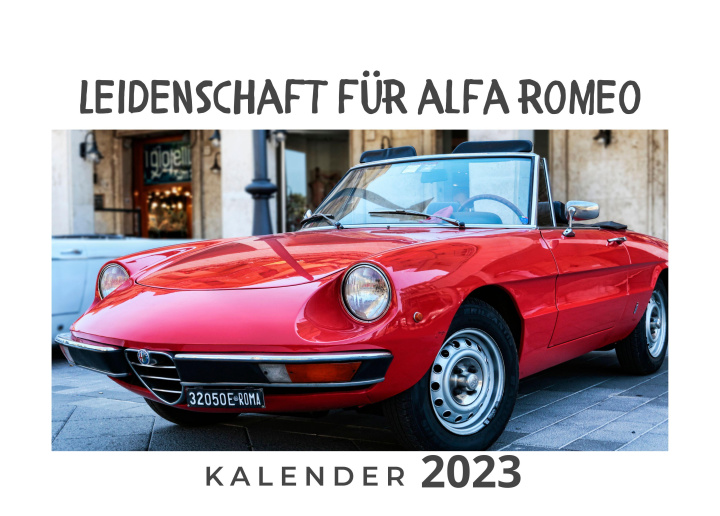 Calendar/Diary Leidenschaft für Alfa Romeo 