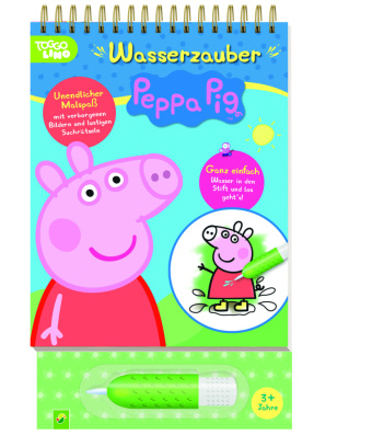 Kniha Peppa Pig Wasserzauber - einfach mit Wasser malen! 