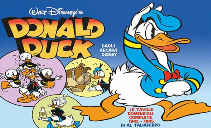 Книга Donald Duck. Le tavole domenicali complete 1943-1945 Al Taliaferro