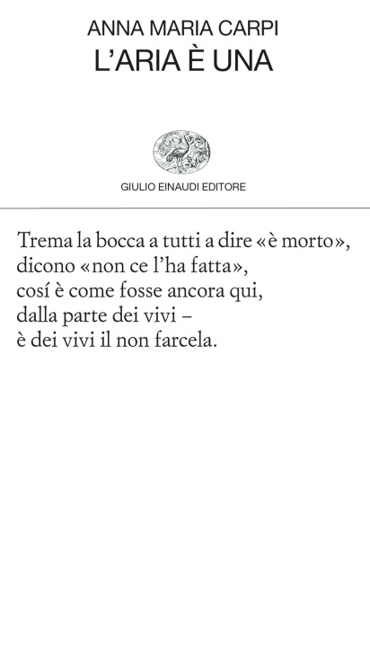 Knjiga aria è una Anna Maria Carpi