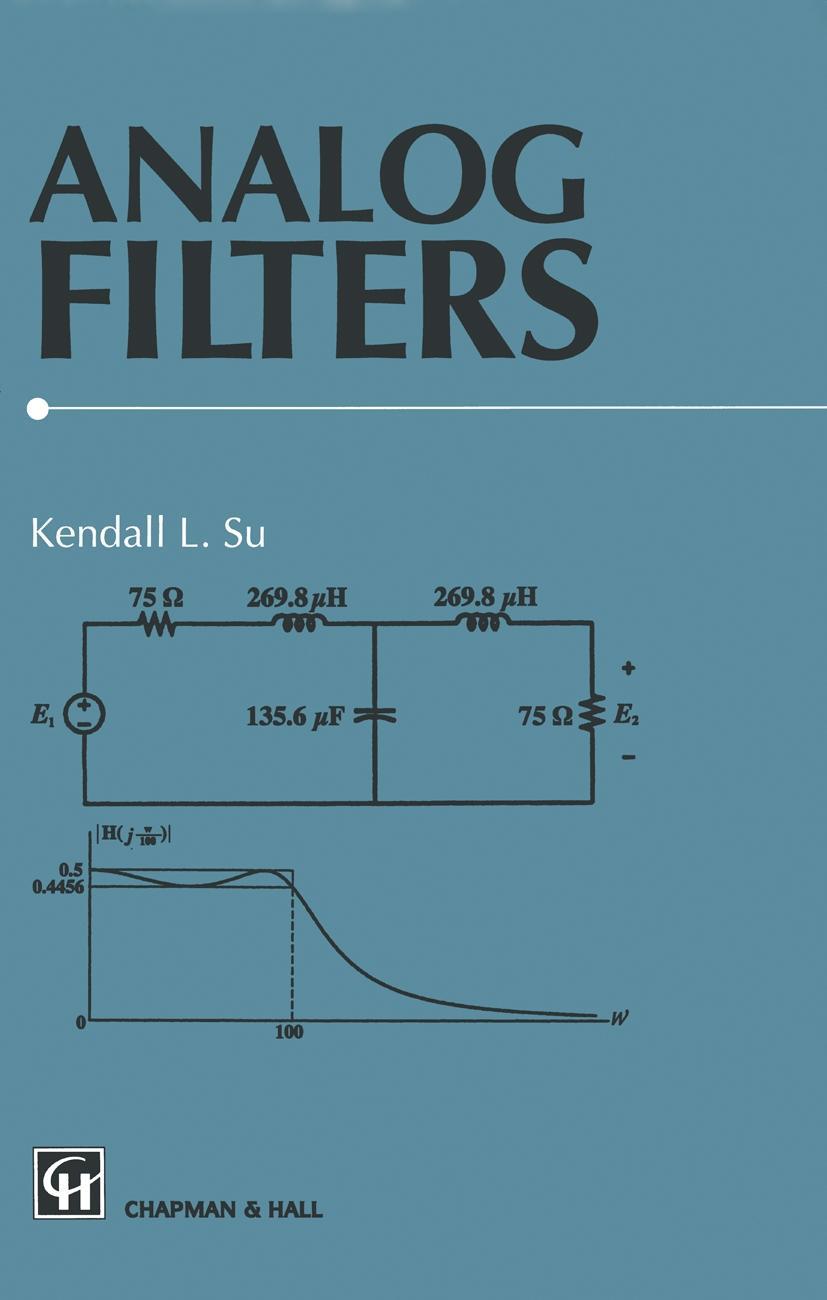 Kniha Analog Filters Kendall L. Su