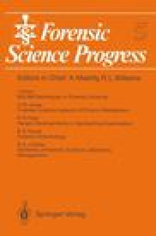 Book Forensic Science Progress 5 Barry A. J. Fisher