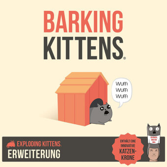 Joc / Jucărie Exploding Kittens - Barking Kittens Matthew Inman