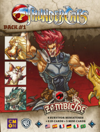 Game/Toy Zombicide  Thundercats Pack 1 Fel Barros