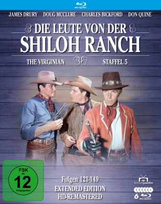 Video Die Leute von der Shiloh Ranch. Staffel.5, 6 Blu-rays (HD-Remastered) Don Richardson