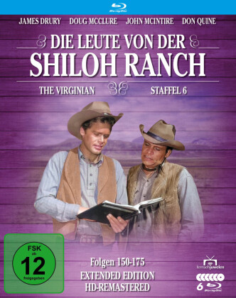 Video Die Leute von der Shiloh Ranch. Staffel.6, 6 Blu-rays (HD-Remastered) Don Richardson