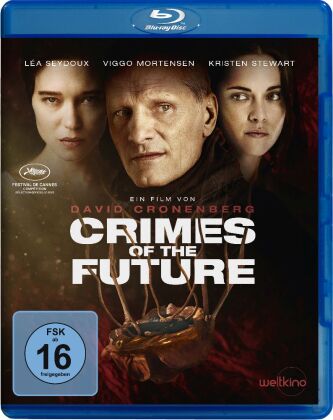 Wideo Crimes of Future, 1 Blu-ray David Cronenberg