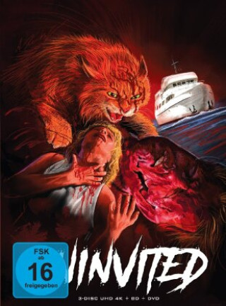 Видео Uninvited 4K, 3 UHD Blu-ray (Mediabook Cover A Limited Edition) Greydon C. Clark