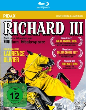 Video Richard III, 1 Blu-ray (Remastered Edition) Laurence Olivier